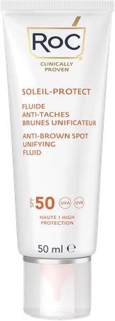 Roc Sol Protect A/brown Spot Unif.fl. Ip50 Tb 50ml 4