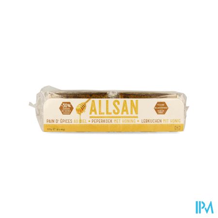 Allsan Peperkoek Honing 8x40g Revogan