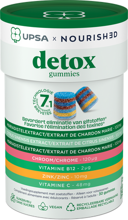 Upsa Nourished Detox Gummies 30 1