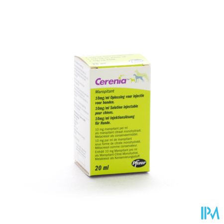 Cerenia 10mg/ml Sol Inj Honden 20ml