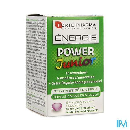 Energie Power Junior Kauwtabletten 30