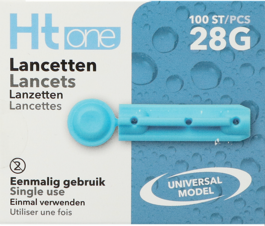 Ht One Lancetten 28g 100 1