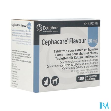 Cephacare Flavour 50mg Comp Kat Hond 100