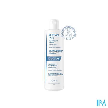 Ducray Kertyol Pso Gel Nettoyant 400ml 22