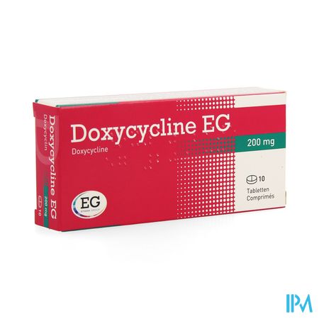 Doxycycline EG        Tabl 10X200Mg