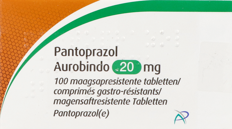 Pantoprazol Aurobindo 20mg Maagsapresist. Comp 100 1