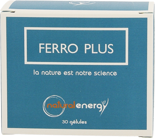 Natural Energy Ferro Plus Caps 30 8