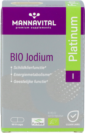 Mannavital Jodium Platinum Bio V-caps 90 3