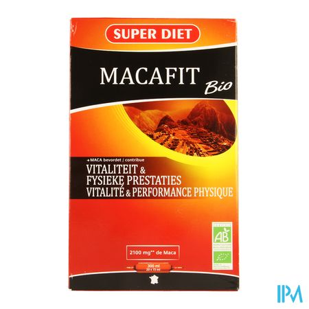 Superdiet Macafit Bio Amp 20x15ml 2