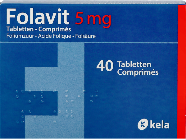 Folavit 5mg Comp 40 X 5mg 3
