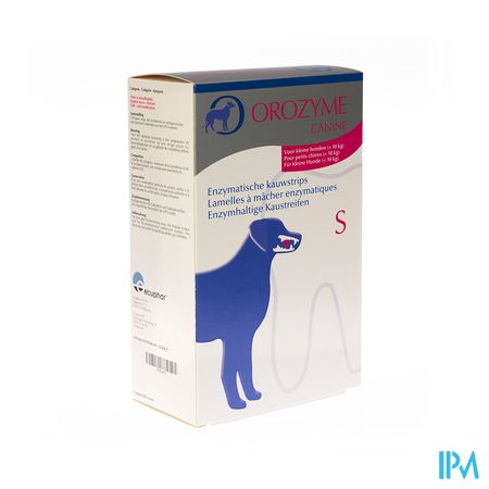 Orozyme Canine S Kauwstrips Enzym.hond <10kg 224g