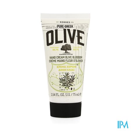 Korres Kb Handcreme Olijf Olijfbloesem 75ml 1