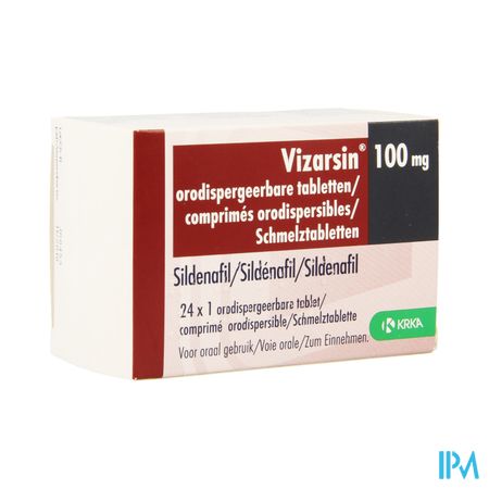 Vizarsin 100mg Comp Orodisp. 24 X 100mg