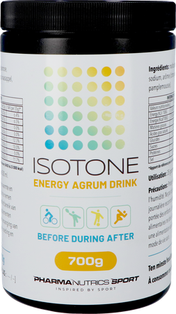 Sport Isotone Energy Agrum Drink700g Pharmanutrics 2