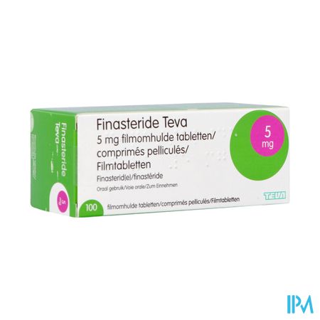 Finasteride Teva 5mg Pi Pharma Film.tabl 100 Pip