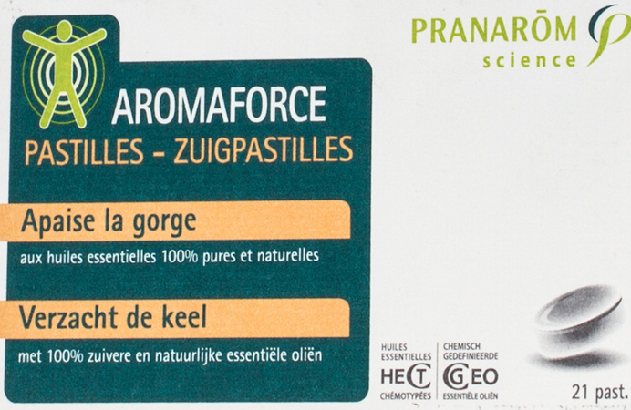 Aromaforce Ess Olie Blister Zuigtabletten 3x7 5