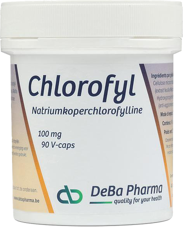 Chlorophyl Caps 90x100mg Deba 4