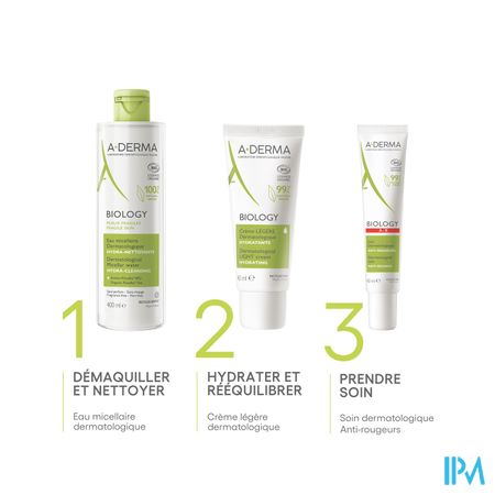 Aderma Biology Lichte Creme Dermatolog. 40ml 12