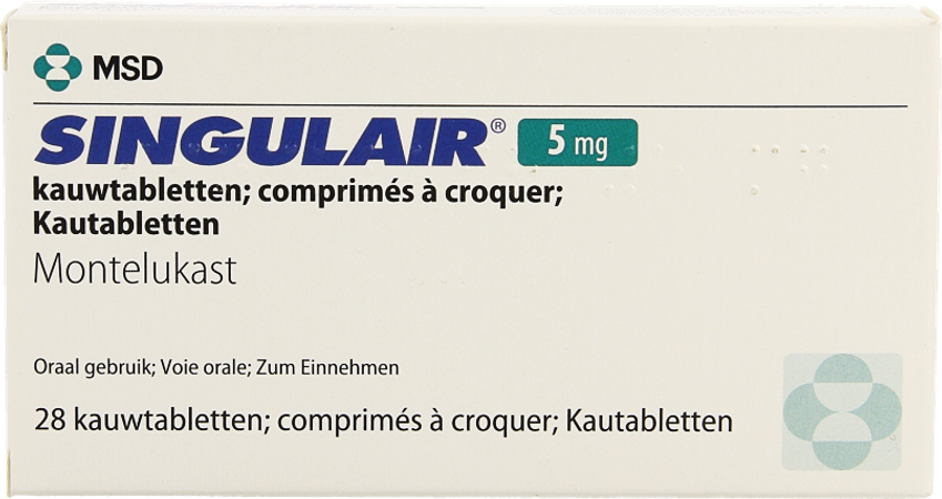 Singulair 5mg Kauwtabletten 28 2
