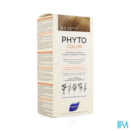 Phytocolor 8.3  Blond Clair Dore 2