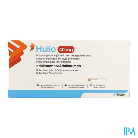 Hulio 40mg Sol Inj 50mg/ml Stylo Preremp. 2x0,8ml 1