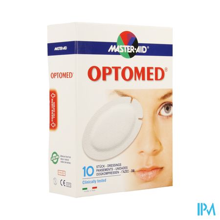 Optomed Cp Oculaire Adh S/latex 96x66mm 10 70118