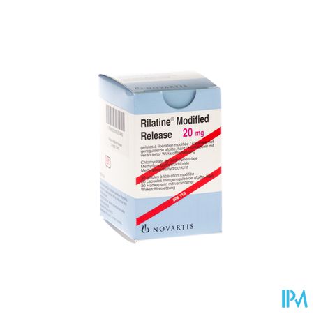 Rilatine Modified Release 20mg Caps 30x20mg 2