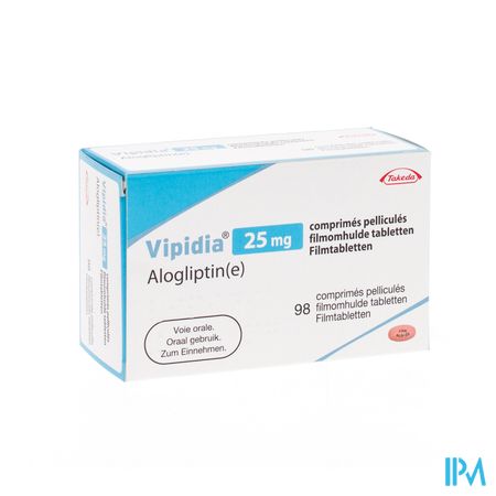 Vipidia 25mg Comp Pell 98x25mg