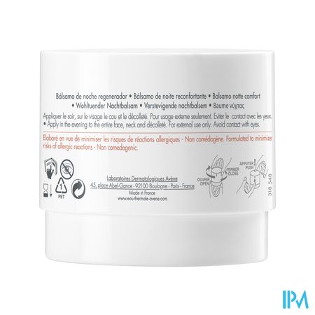 Avene Dermabsolu Balsem Nacht Verstevigend 40ml 5