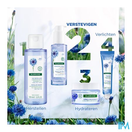 Klorane Gezicht Korenbloem Serum Wake Up 50ml 7