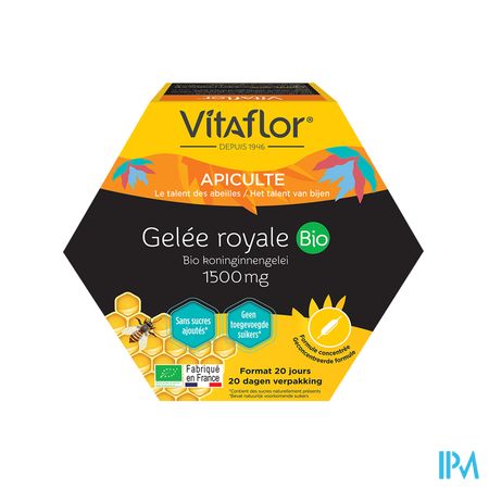 Vitaflor Koning.gelei Bio1500mg Amp 30x15 Eco Pack