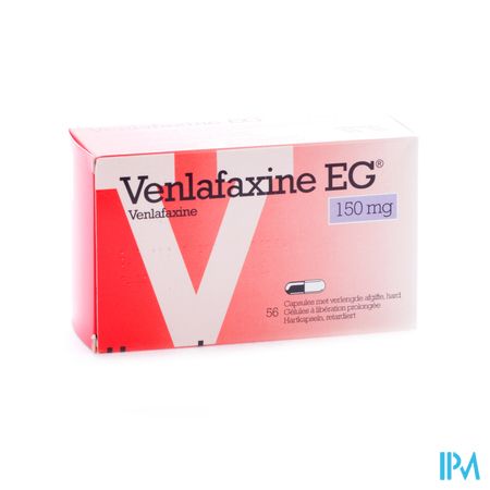 Venlafaxine EG 150 Mg Caps Verlengde Afgifte 56