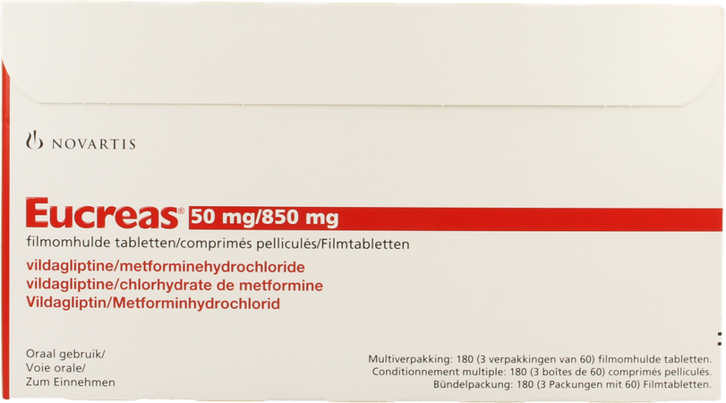 Eucreas 50mg/ 850mg Filmomh Tabl 180 2