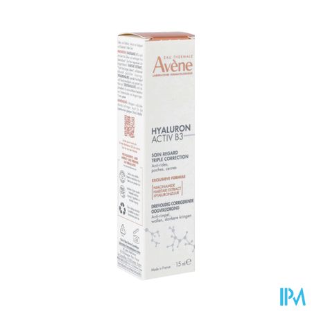 Avene Hyaluron Activ B3 Soin Reg. Triple Corr.15ml