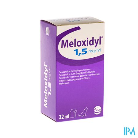 Meloxidyl Ceva 1,5mg/ml Fl Gutt 32ml