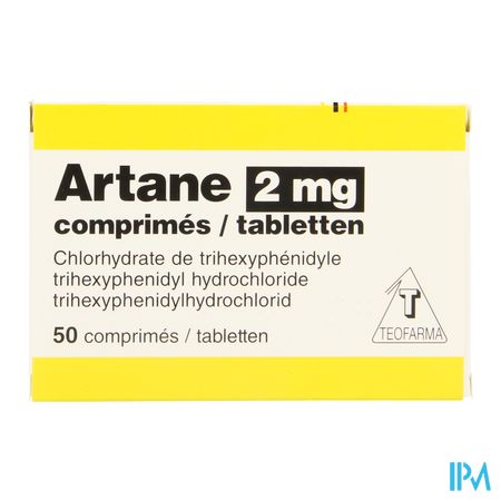 Artane 2mg Blister Comp 50 X 2mg 1