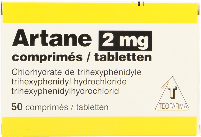 Artane 2mg Blister Comp 50 X 2mg 1
