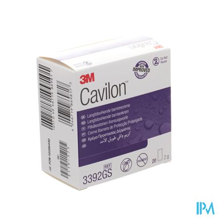 Cavilon Durable Barrier Cream Next Gen. Sach 20x2g