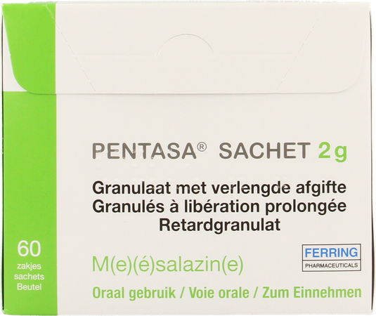 Pentasa Sach Gran 60 X 2g 4
