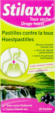 Stilaxx Droge Hoestpastilles 28 1
