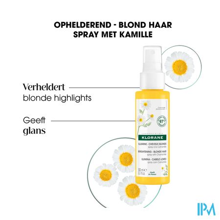 Klorane Capil. Spray Kamille 100ml 8
