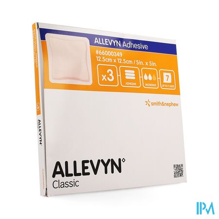 Allevyn Adh Pans Hydrocel. 12,5x12,5cm 3 66000349