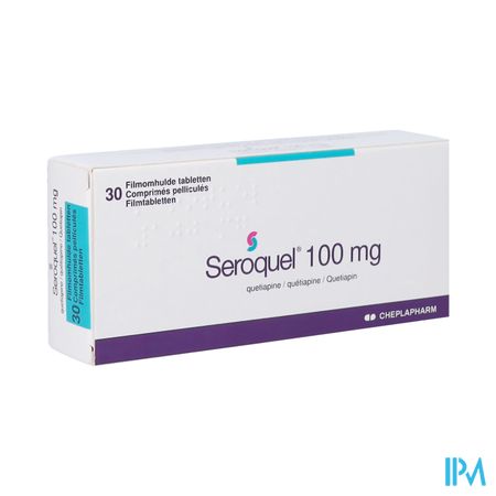 Seroquel 100 Comp 30 X 100mg