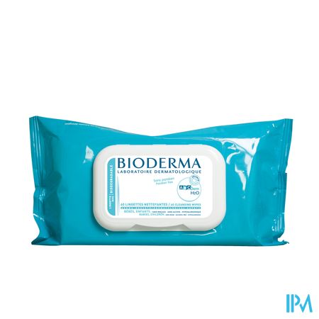 Bioderma Abcderm H2o Lingette Nett S/parab. 60