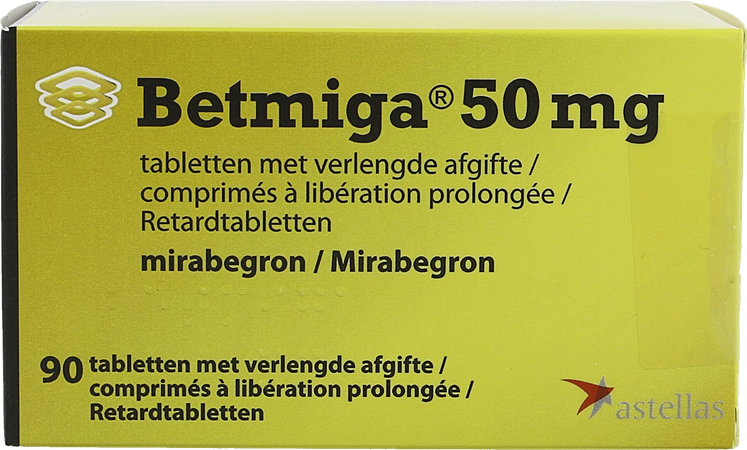 Betmiga Abacus 50mg Liberation Prolongee Comp 90 2