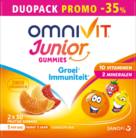 Omnivit Junior Gummies Duopack -35% 3