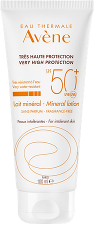 Avene Sol Spf50+ Lait Minerale T.haute Prot. 100ml 2
