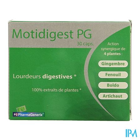 Motidigest Pg Pharmagenerix Caps 30 8