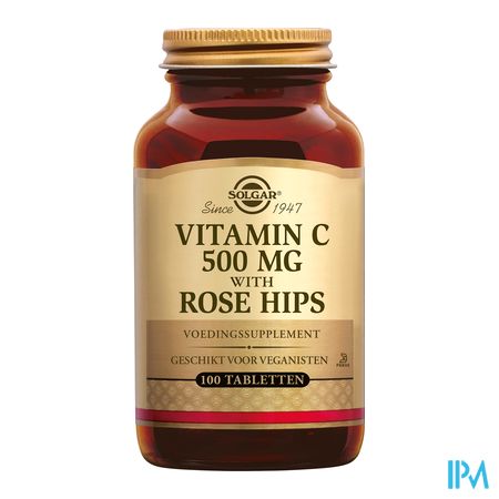 Solgar Vitamin C Rose Hips Comp 100x 500mg 1