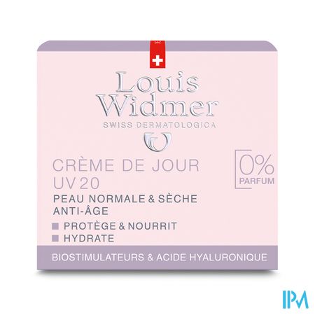 Widmer Jour Creme Uv20 N/parf Pot 50ml